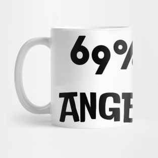 69% angel Mug